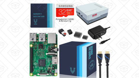 Raspberry Pi 3 Gaming Kit | $66 | Amazon | Promo code 45YOCHIQ